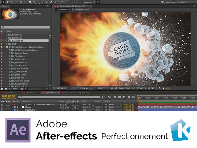 After Effects CC 2023 – Perfectionnement